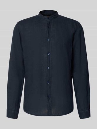 Boss Orange by Hugo Boss BOSS Orange Regular Fit Freizeithemd aus reinem Leinen Modell RACE_1_M in Dunkelblau, Gr&ouml;&szlig;e XXXL