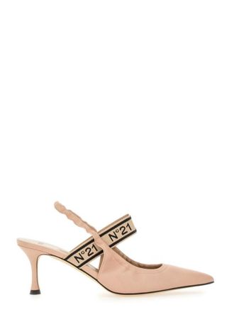 N&deg;21 Pointed Toe Slingback Shoes