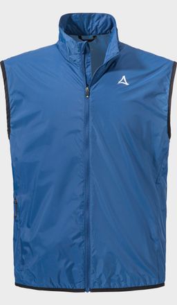 Sch&ouml;ffel Funktionsweste SCH&Ouml;FFEL Vest Style Cannobio MNS, Herren, Gr. 48, blau (8405, blau), Oberstoff: 100% Nylon; (Coating: Polyurethan), ohne Ausschnitt, We