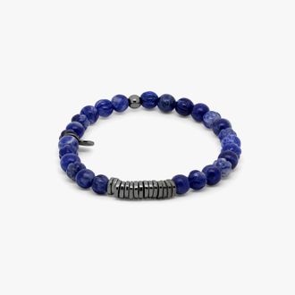 Tateossian Womens Classic Discs Bracelet In Blue
