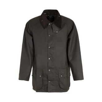 Barbour Classic Beaufort Waxed Jacket - Jackets - Hombre - Verde - 4XL