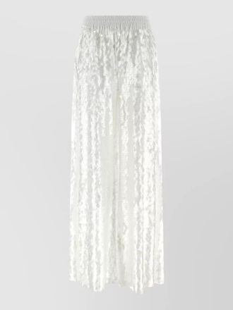 Norma Kamali boyfriend elephant skirt elastic waist sequin