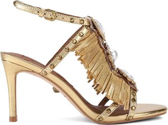 Kurt Geiger Sandali con frange - Oro