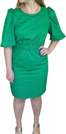 Drew Reese Dress In Kelly Green