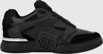 Philipp Plein Sneakers Phantom Street in pelle e suede con logo in gomma