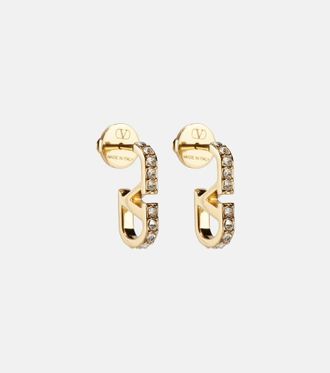 Valentino VLogo Signature Swarovski-embellished earrings