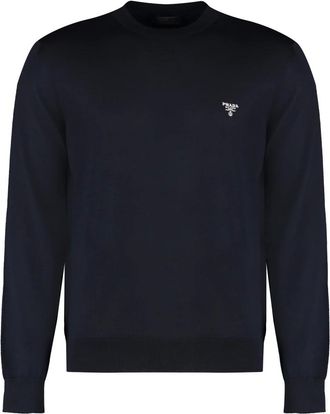 Prada Truien & Vesten, Heren, Blauw, M, Truien