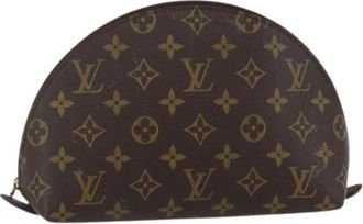 Louis Vuitton Pre-owned Canvas Pouch - Dames - Vintage Clutch - Bruin - ONE Size - Vintage