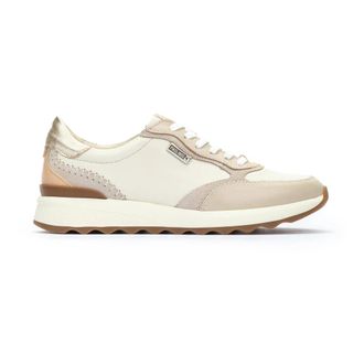 Pikolinos Arrecife Sneaker - Dames - Sneakers - Wit - 41 EU - Leer - Schoenen