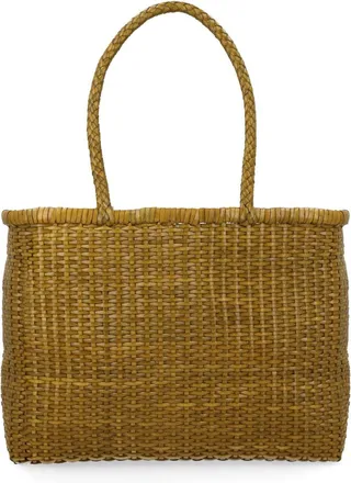 Dragon Diffusion B Weave Woven Leather Tote Bag