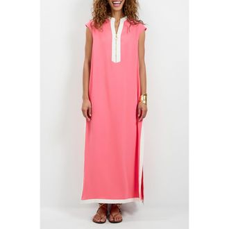 Trina Turk Nuvola Dress in Corso Coral at Nordstrom, Size X-Large
