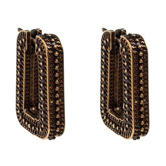 Versace Axis Oorbellen - Heren - Oorbellen - Geel - ONE Size - Accessoires