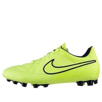 Nike Tiempo Genio Leather AG Yellow Black 631285-770