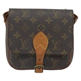 Louis Vuitton Pre-owned Cross Body Bags, female, Brown, Size: ONE SIZE Pre-owned Canvas Crossbody Bag