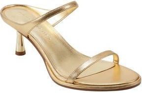 Marc Fisher Alonde Slide Sandal in Gold 710 at Nordstrom Rack, Size 8.5
