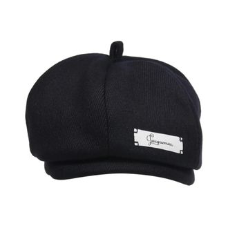Jacquemus Le Beret Cavallo baret - Dames - Accessoires - Blauw - Maat: 56 CM Katoen