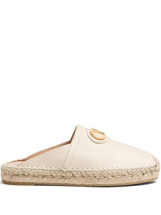 Valentino Garavani v-logo signature espadrilles - Wit