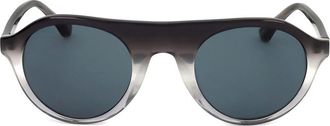 Linda Farrow DRIES VAN NOTEN DVN63 C1 Mens Sunglasses Grey Size 49