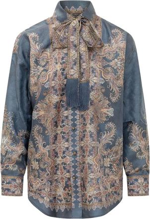 Zimmermann Camicia Valiant Relaxed - - Blouses & Shirts - Donna - Multicolore - L