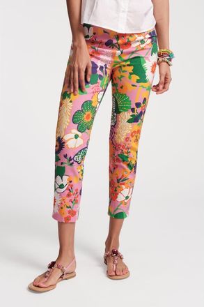 Frances Valentine Lucy Pant Botanical Bash in Pink/multi at Nordstrom, Size 12