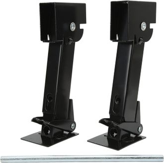 OEM Estabilizador De Remolque, 2 Gatos Estabilizadores De Hierro, Soporte De 650 Lb, Capacidad De Elevaci&oacute;n De 1000 Lb, Estabilizadores Telesc&oacute;picos Ajust