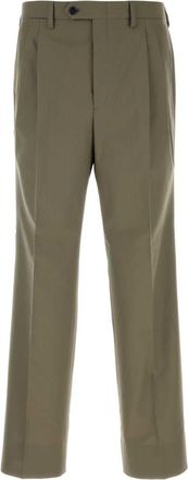 Prada Sage Green Wool Blend Pant