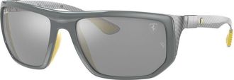 Ray-Ban RB8361M F6736G Mens Sunglasses Grey Size 60