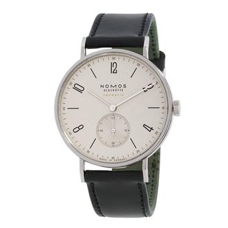 NOMOS Glash&uuml;tte Tangente Neomatik Automatic Rhodium Dial Mens Watch 144
