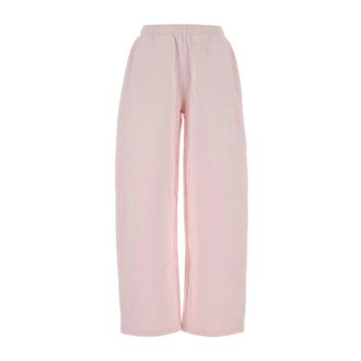 Alexander Wang Dames, Broeken, Roze, Maat: S Katoen