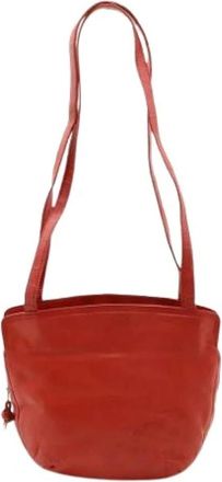 Loewe Pre-owned Shoulder Bags, female, Red, Size: ONE SIZE Pre-owned Shoulder / Tote Bag