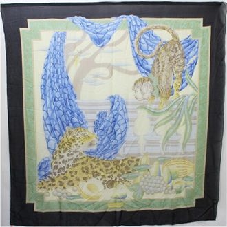 Ferragamo blue Scarf (Pre-Owned)