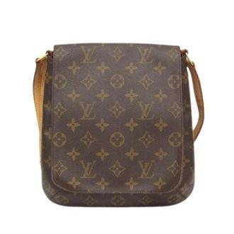 Louis Vuitton Pre-owned Cross Body Bags, female, Brown, Size: ONE SIZE Pre-owned Musette salsa short strap