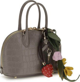 Self Portrait Top Handle Bag - Gray
