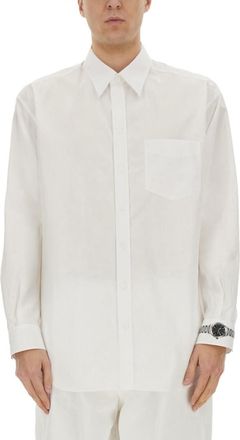Moschino White Regular Graphic Shirt