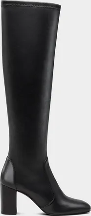Stuart Weitzman 75mm Lucie Leather Knee-High Boots