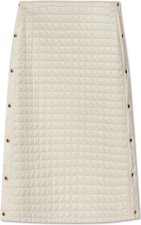 Moncler Gewatteerde rok - Dames - Midirokken - Beige - S - Rokken
