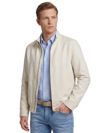 Pierre Cardin zomerjas creme katoen