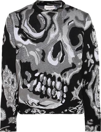 Alexander McQueen Sweaters Blacks And Greys