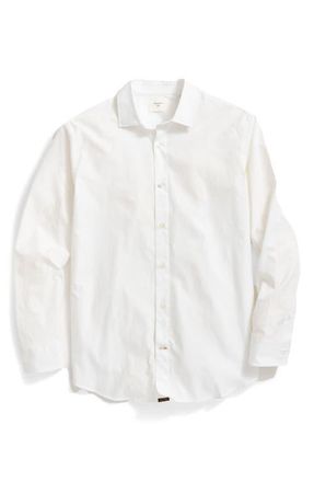 Billy Reid Hutcheson Oxford Dress Shirt in White at Nordstrom, Size 17.5 - R