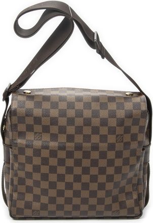 Louis Vuitton Pre-owned Womens Naviglio Shoulder Bag - Brown - One Size