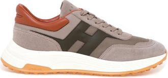 Hogan Hyperlight Sneakers - Heren - Sneakers - Bruin - 47 EU - Leer - Schoenen