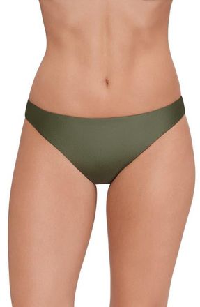 Steve Madden Hipster Bikini Bottoms in Olive at Nordstrom, Size X-Small