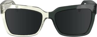 Calvin Klein Grey Butterfly Ladies Sunglasses CKJ24606S 006 54