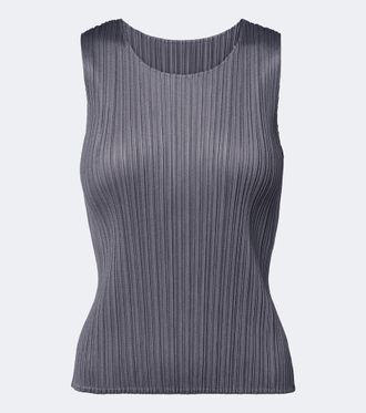 Pleats Please Issey Miyake Top Basics plisado