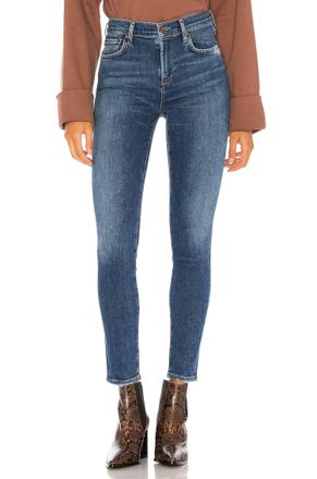 A Gold E Sophie Mid Rise Ankle Skinny Jean In Tame