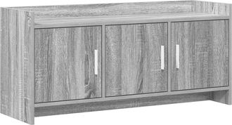 vidaXL Mueble De Tv 102 X 33 X 47 Cm Sonoma Gris Madera De Ingenier&iacute;a Vidaxl