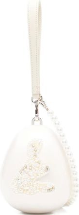 Simone Rocha Borsa a tracolla Hare mini - Bianco