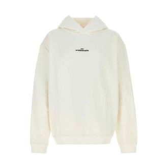 Maison Margiela Hoodies & sweatvesten, Heren, Wit, L, Hoodies