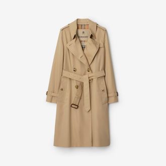 Burberry Long Kensington Heritage Trench Coat