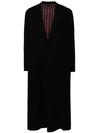 Yohji Yamamoto Cappotto pesante - Nero